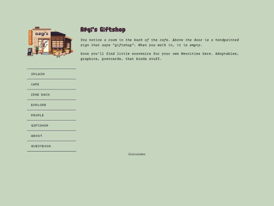 giftshop screenshot