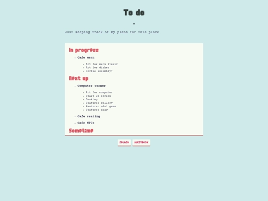 todo screenshot