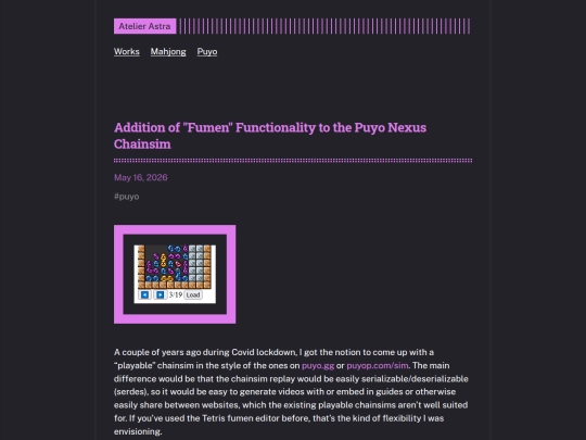 addition-of-fumen-functionality-to-the-puyo-nexus-chainsim screenshot