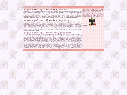 blog screenshot