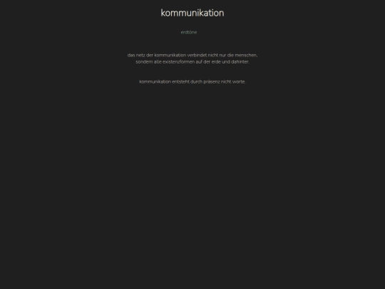 kommunikation screenshot