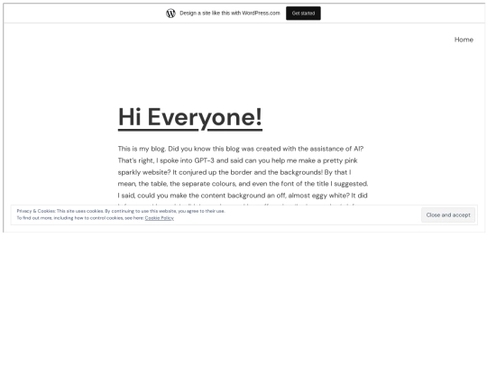 blog screenshot