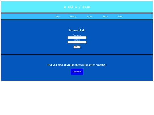 HobbyWebsite screenshot