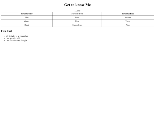 Table screenshot