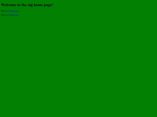 algs screenshot