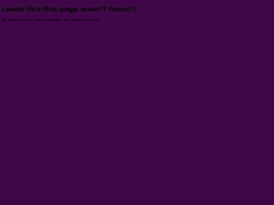 not_found screenshot