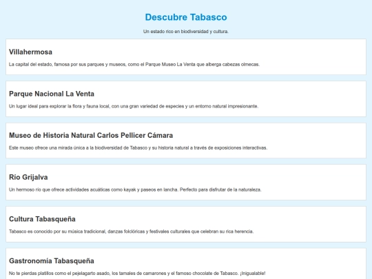 practicashtml/tabasco screenshot