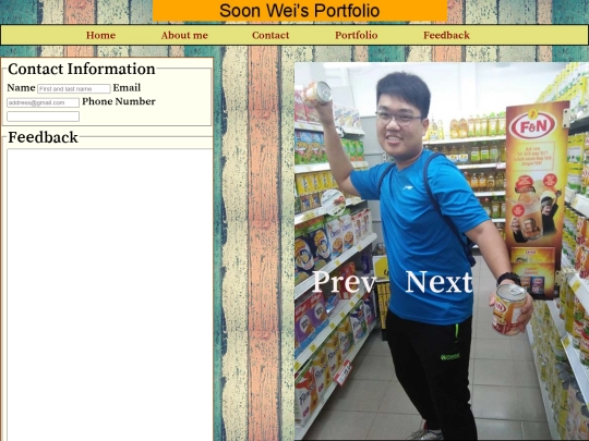 feedback screenshot