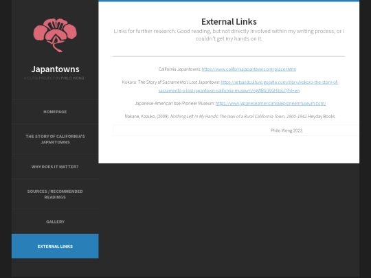 externallinks screenshot