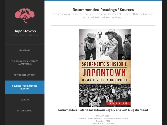 readings screenshot