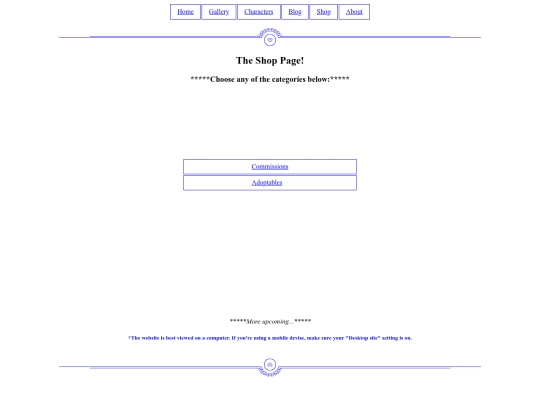 shop screenshot