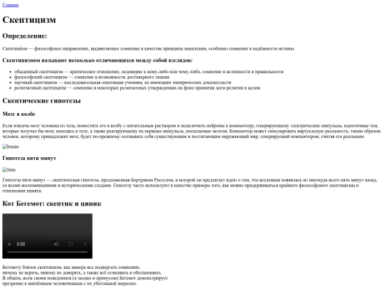 pages/skepticism screenshot