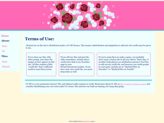 Rules screenshot
