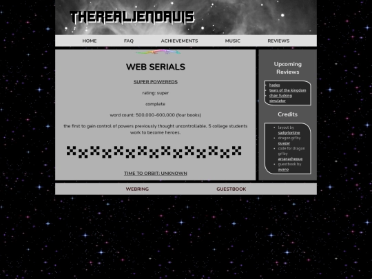 recs/web-serials screenshot