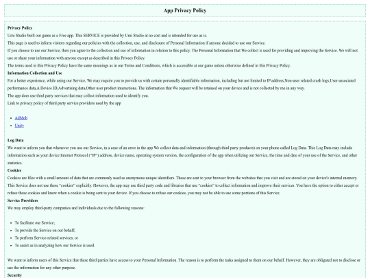 privacy screenshot
