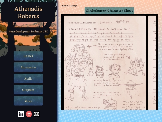 design/gsheet screenshot