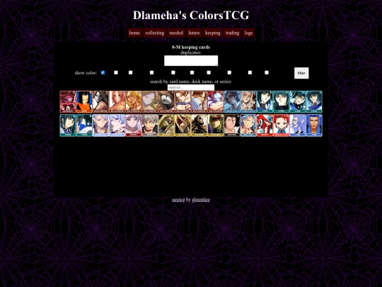 colorstcg/keepingcards0-M screenshot