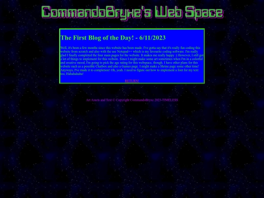 blogs/first-blog-of-the-day screenshot