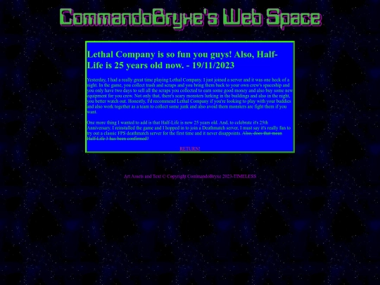 blogs/lethal-company-is-fun-and-half-life-is-25 screenshot