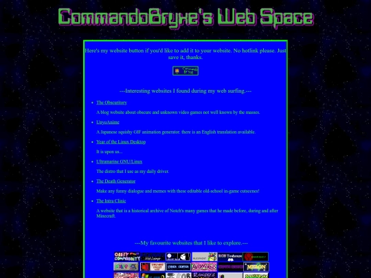 links screenshot