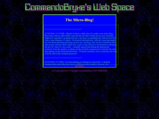 microblog screenshot