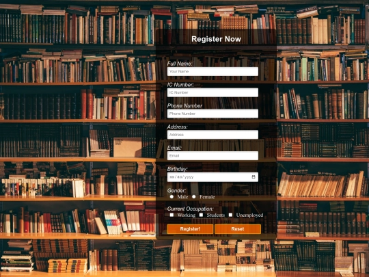 register screenshot