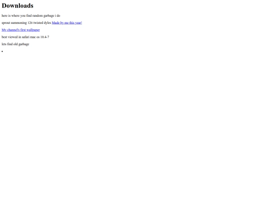 downloads screenshot