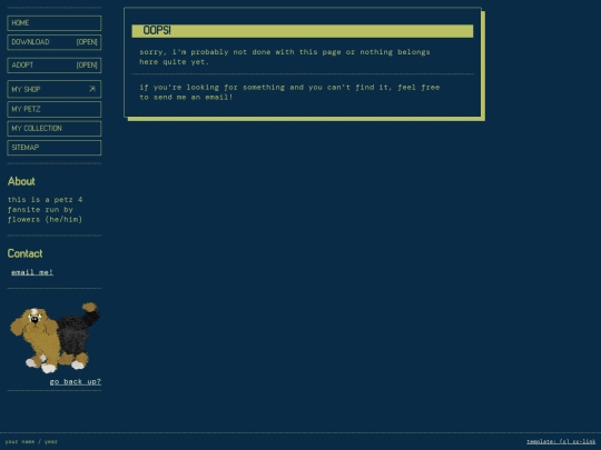 not_found screenshot