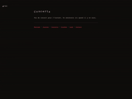 concerts screenshot