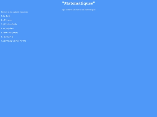matematiques screenshot