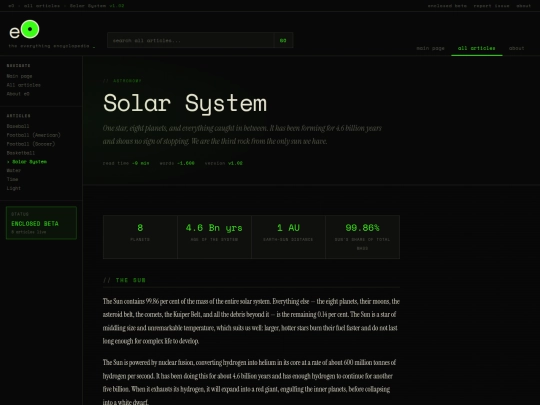 solar-system screenshot