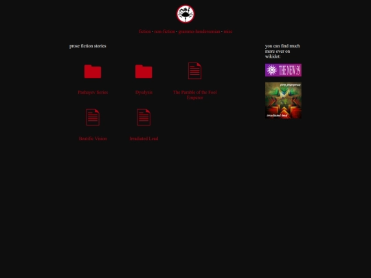 fiction/hub screenshot