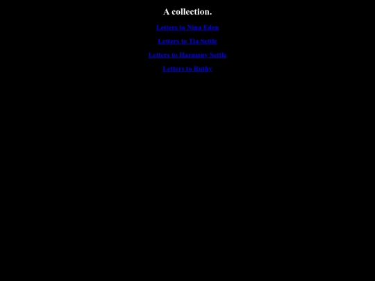 letters screenshot