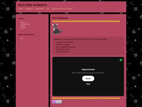 characters/KyeJohnson screenshot