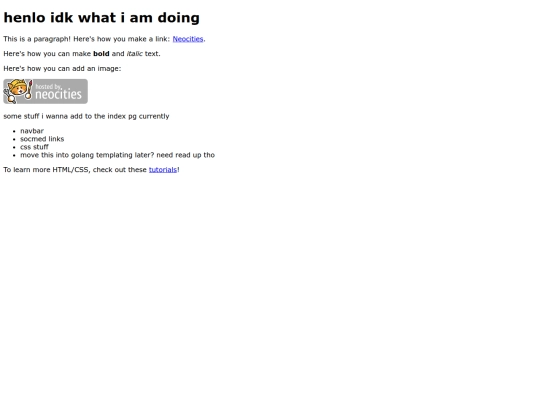 index screenshot