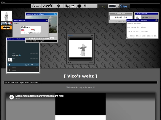 Vzweb screenshot