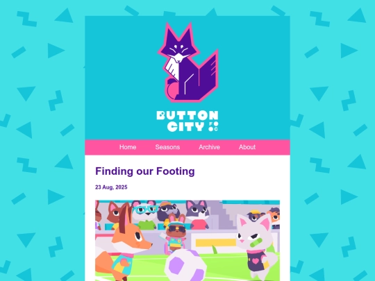 posts/2025-08-23-Finding-our-Footing screenshot