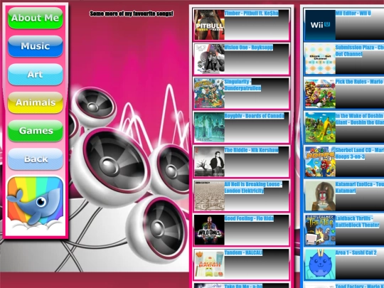 songlist screenshot