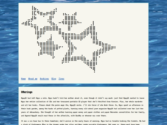 Archives/Short_stories/Offerings screenshot