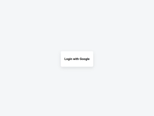 login screenshot
