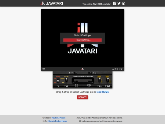 javatari.js-master/release/stable/5.0/standalone screenshot