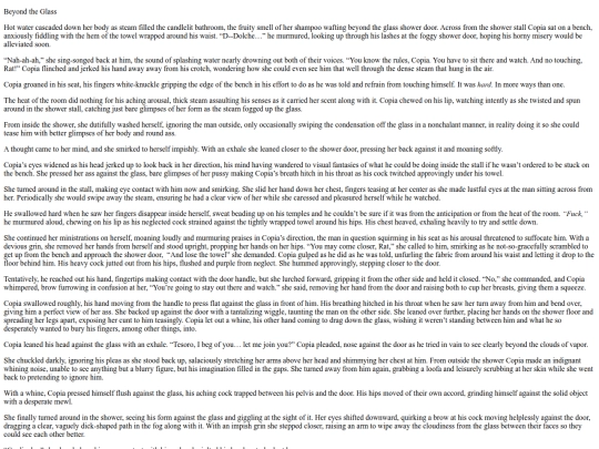fic/behond_the_glass screenshot