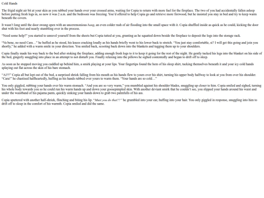 fic/cold_hands screenshot