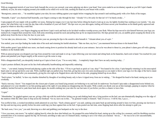 fic/goodmorning screenshot