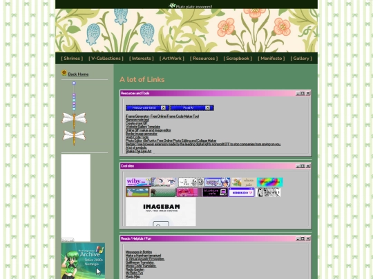 Resources screenshot