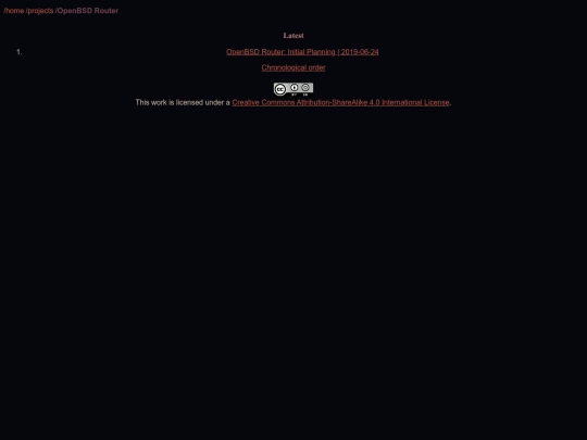 projects/openbsdrouter/router screenshot