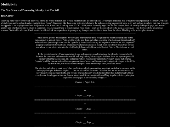 blog/multiplicity screenshot