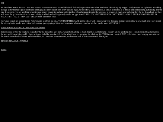 home/cil screenshot