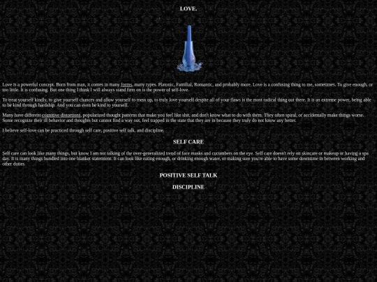 sidebar/love screenshot