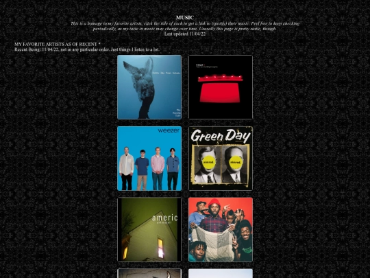 sidebar/music screenshot